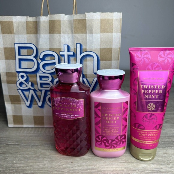 Bath Body Works Bath Body Set Of 3 Bath Body Works Twisted